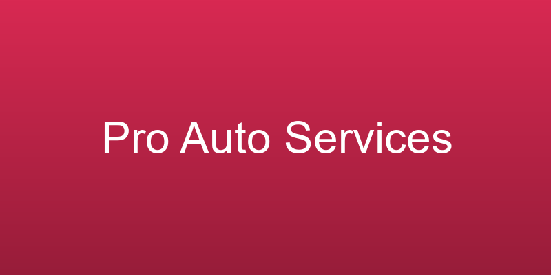 Pro Auto Services