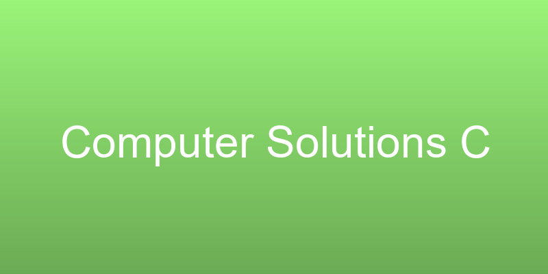 Computer Solutions Cork